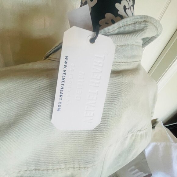 Velvet Heart Long Sleeve Denim Dress Vintage Blue Small - Picture 10 of 11